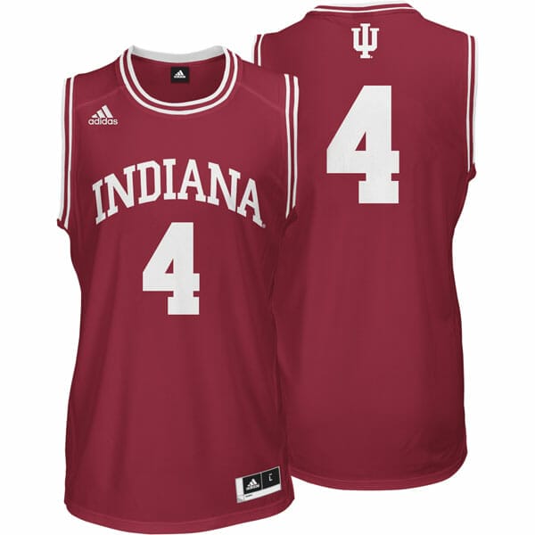 Indiana Hoosiers #4 Victor Oladipo Basketball Jersey White Red - Top Smart  Design