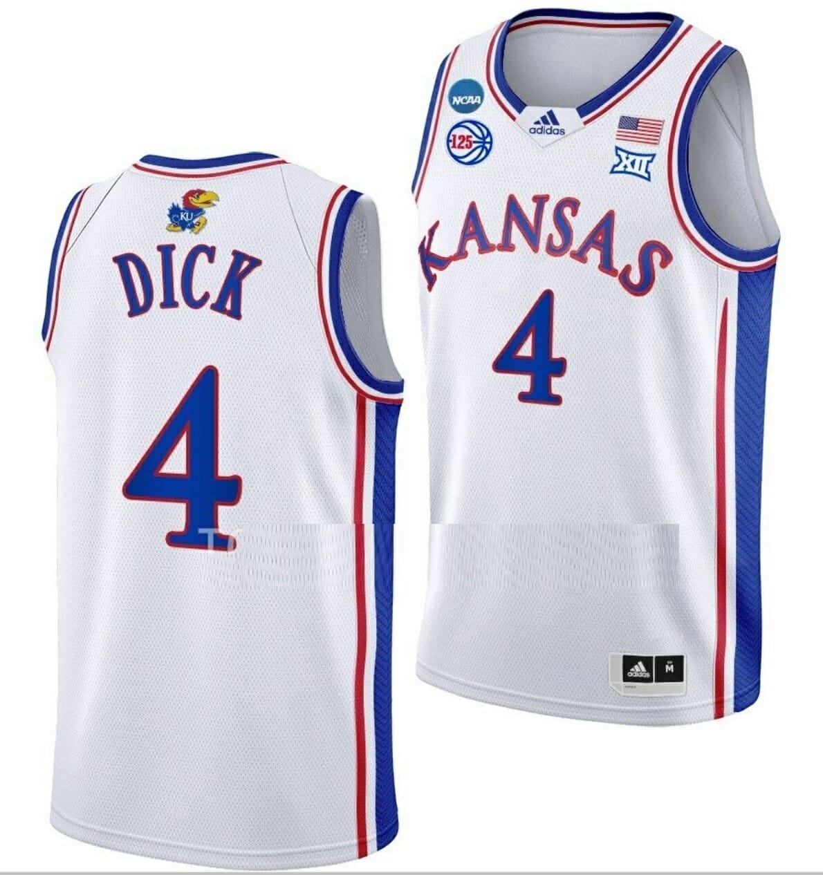 [Hot] Buy New Gradey Dick Jersey Kansas Jayhawks Basketball
