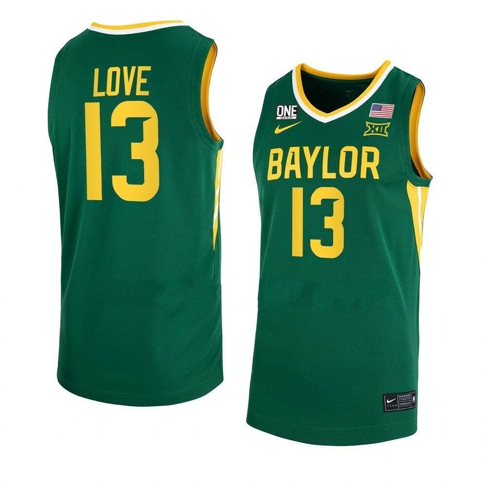 [Available] Buy New Langston Love Jersey Baylor Bears Basketball