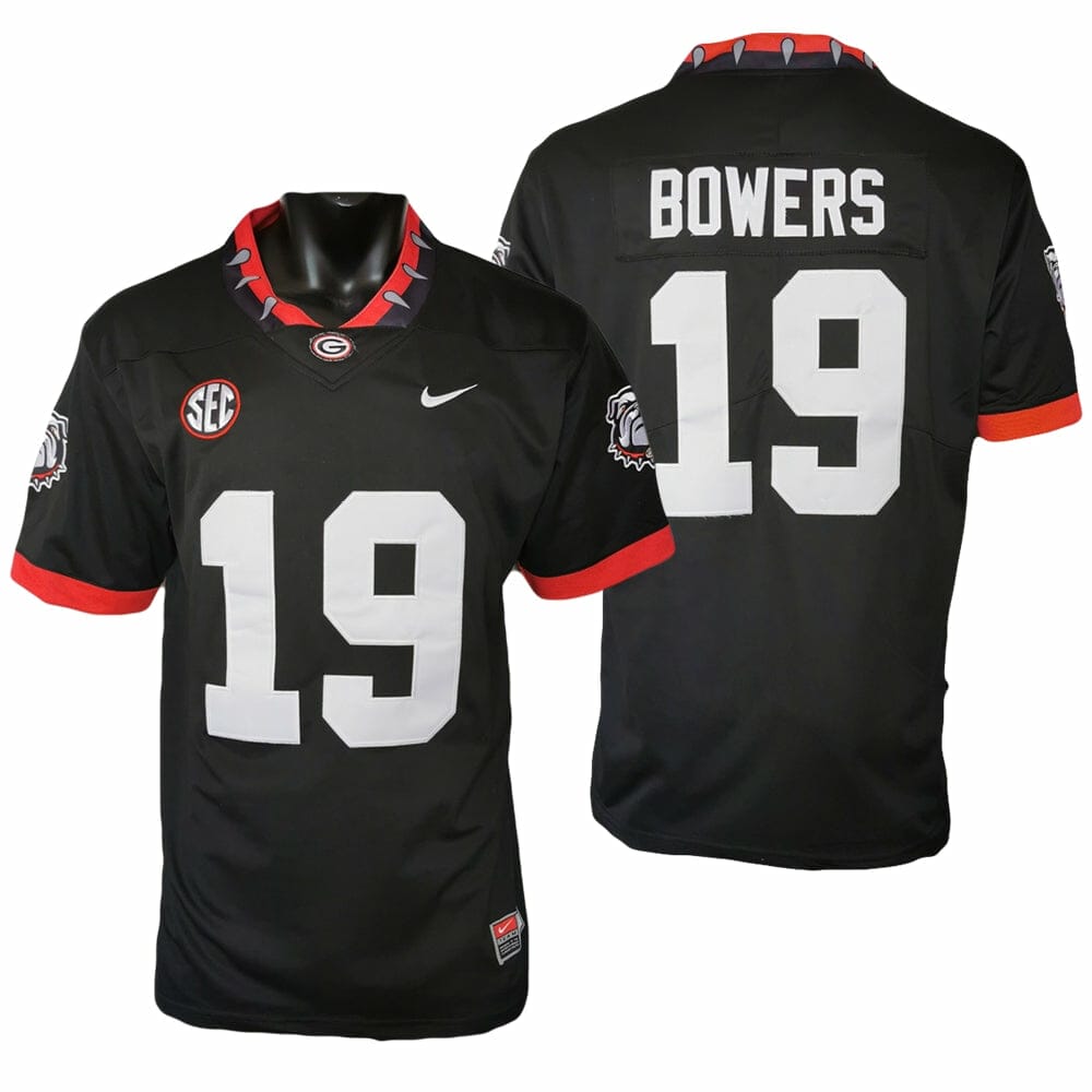 [Hot] Buy New Brock Bowers Jersey 19 Bulldogs Game