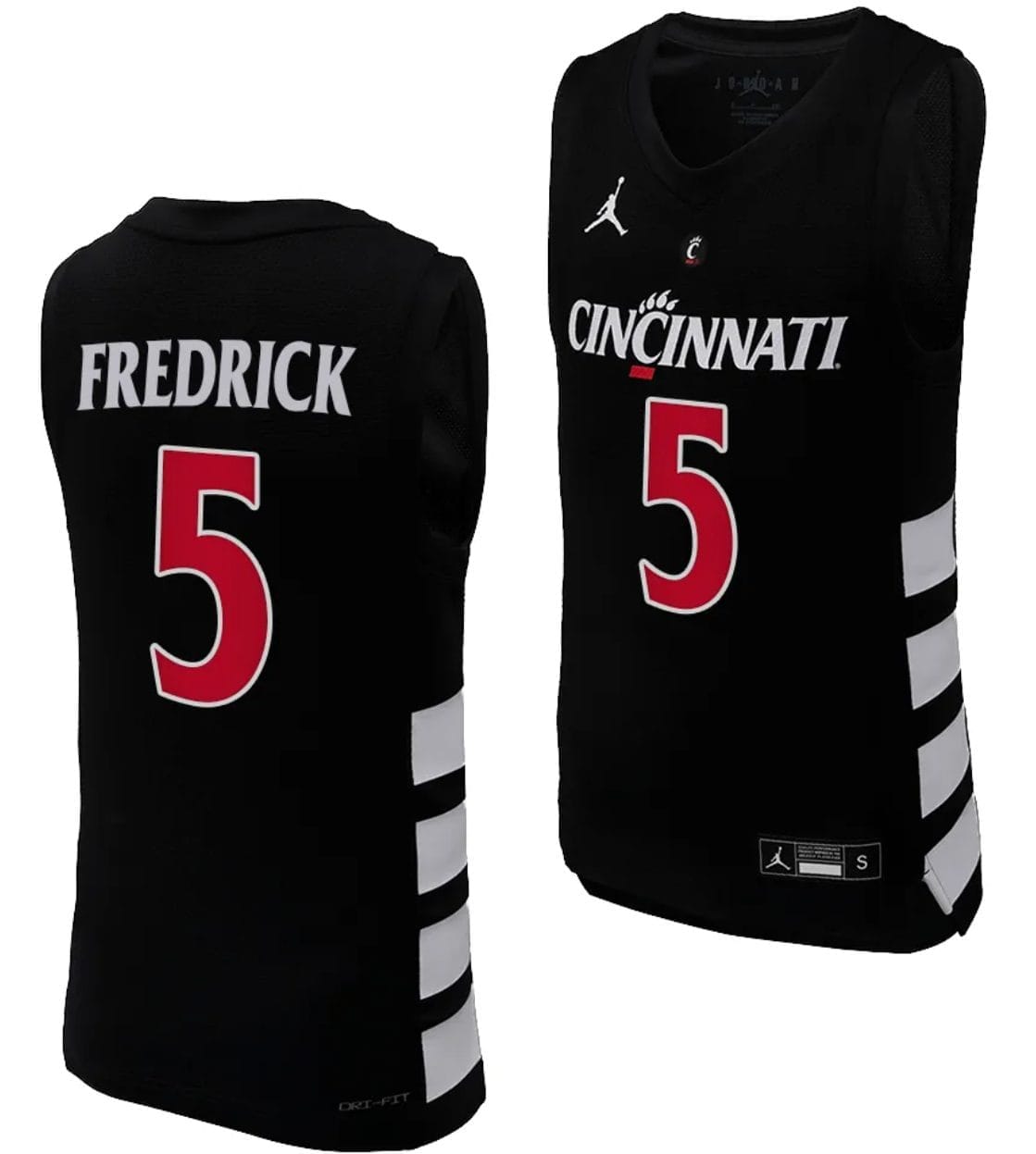 [Hot] Order New CJ Fredrick Jersey #5 Replica 2023-24 Black