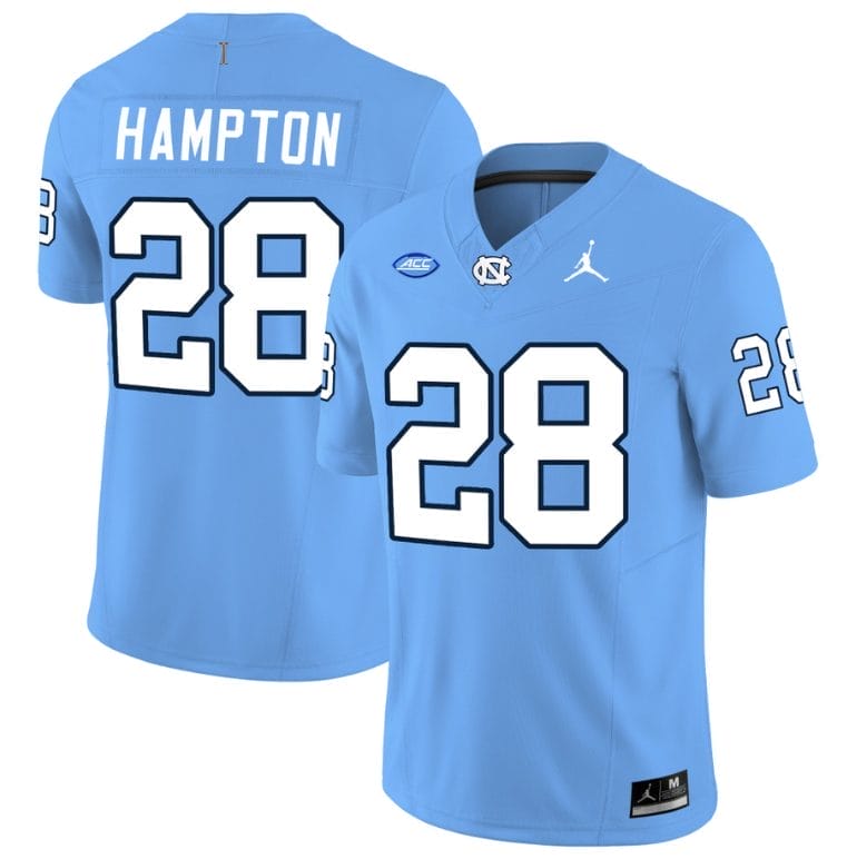 [Trending] Buy New Omarion Hampton Jersey #28 Football Blue